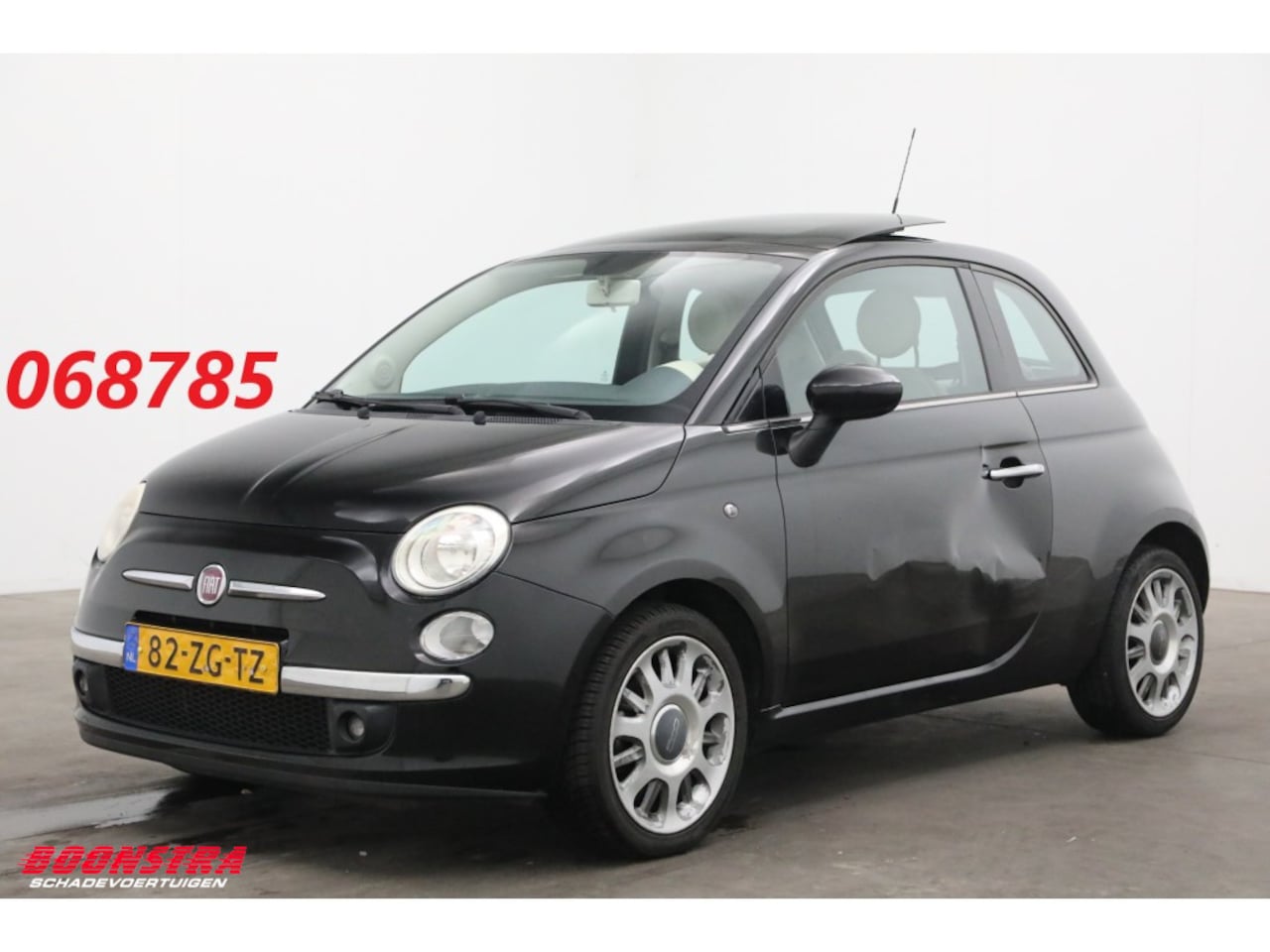 Fiat 500 - 1.4-16V Lounge Pano Airco LMV 130.652 km! - AutoWereld.nl