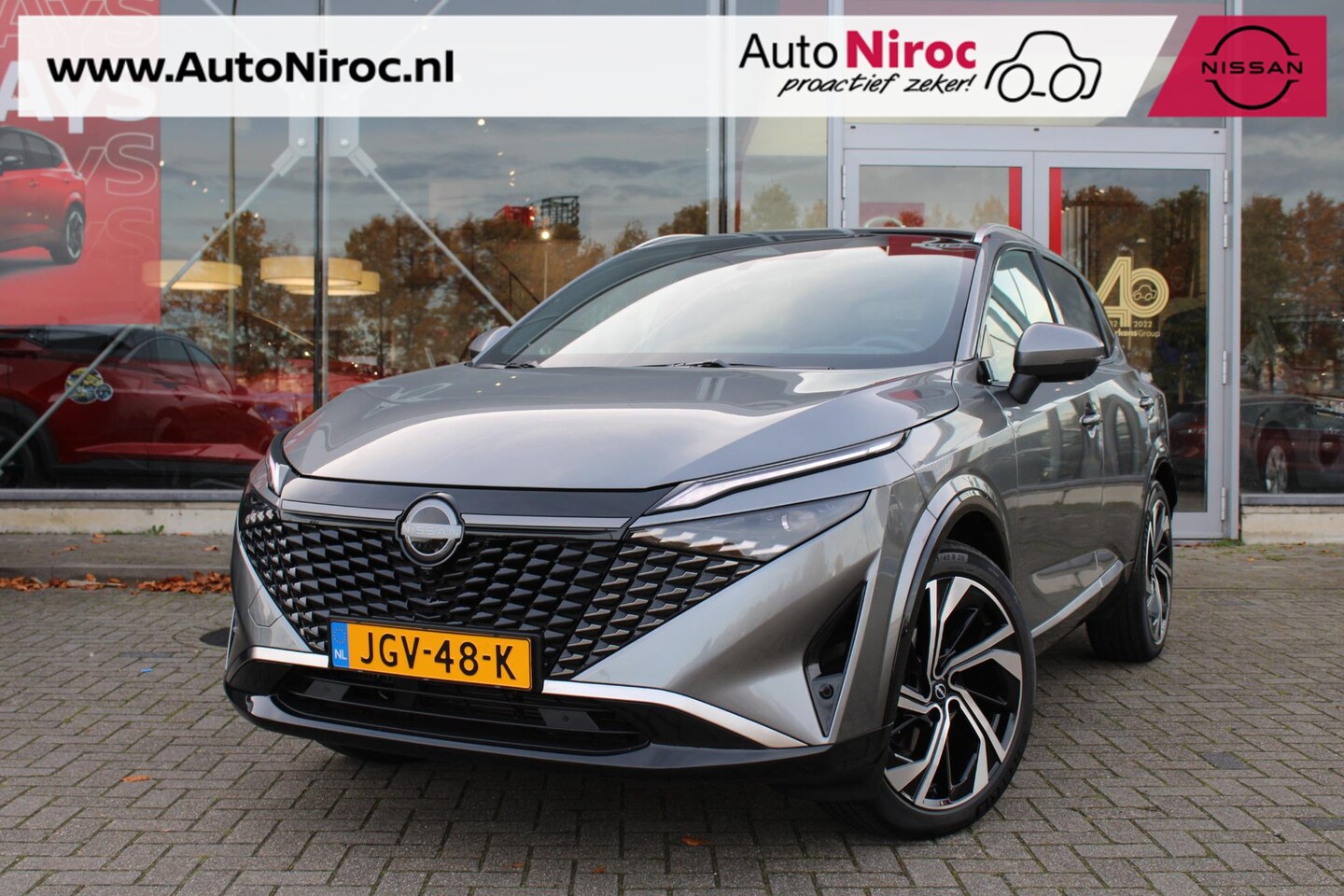 Nissan Qashqai - 1.3 MHEV Xtronic Tekna + | 360° CAMERA | GOOGLE MAPS | PANORAMADAK | - AutoWereld.nl