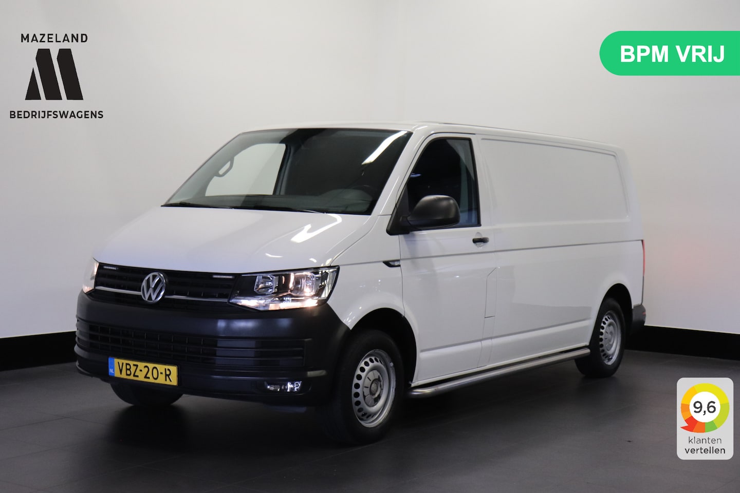 Volkswagen Transporter - 2.0 TDI L2 EURO 6 - Airco - Cruise - Camera - €12.950,- Excl. - AutoWereld.nl