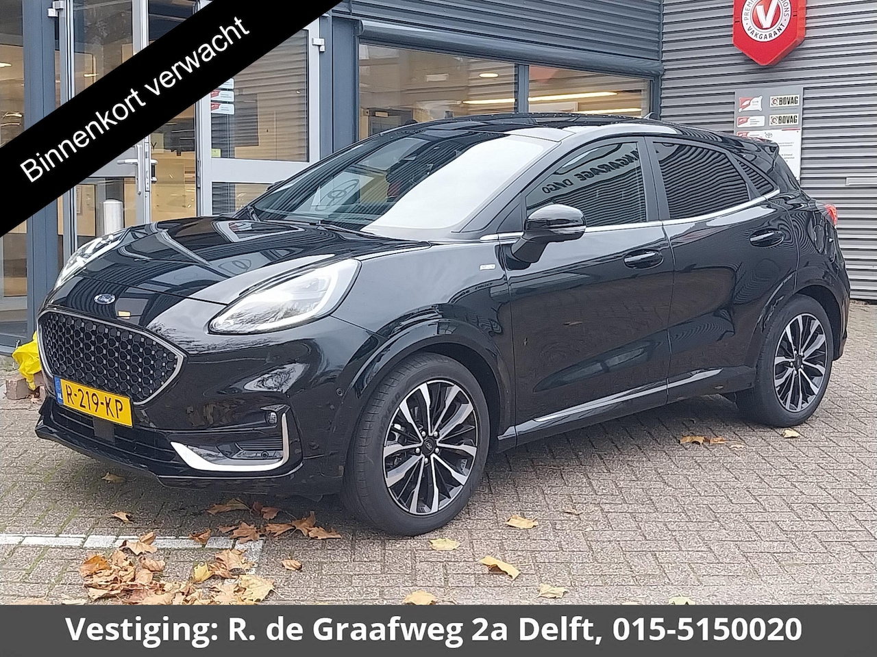Ford Puma - 1.0 EcoBoost Hybrid ST-Line Vignale Automaat | Navigatie | Leder | Glazen Dak | - AutoWereld.nl