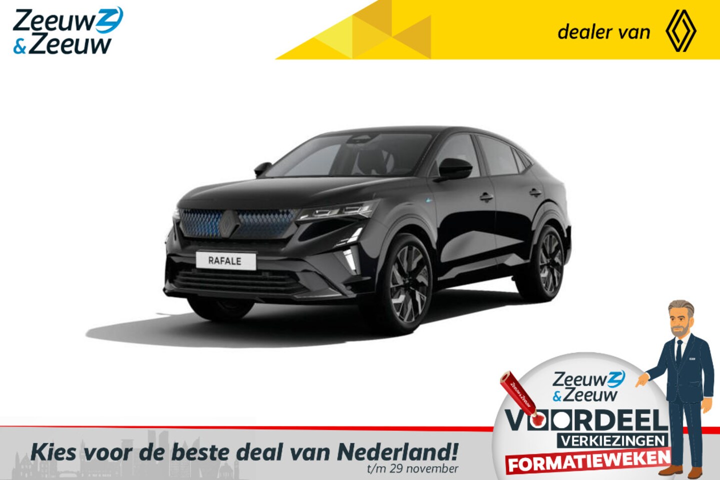 Renault Rafale - E-Tech Hybrid 200 esprit Alpine | Nu leverbaar met €2000,- EXTRA Zeeuw & Zeeuw voorraadkor - AutoWereld.nl