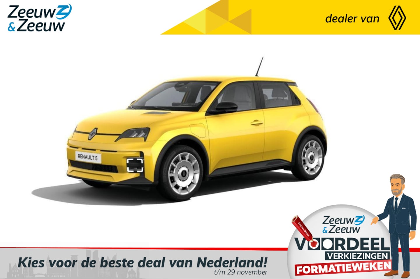 Renault 5 - (Z&Z Renault Private Lease vanaf €359,-) urban range evolution 40 kWh | Wij maken graag ee - AutoWereld.nl