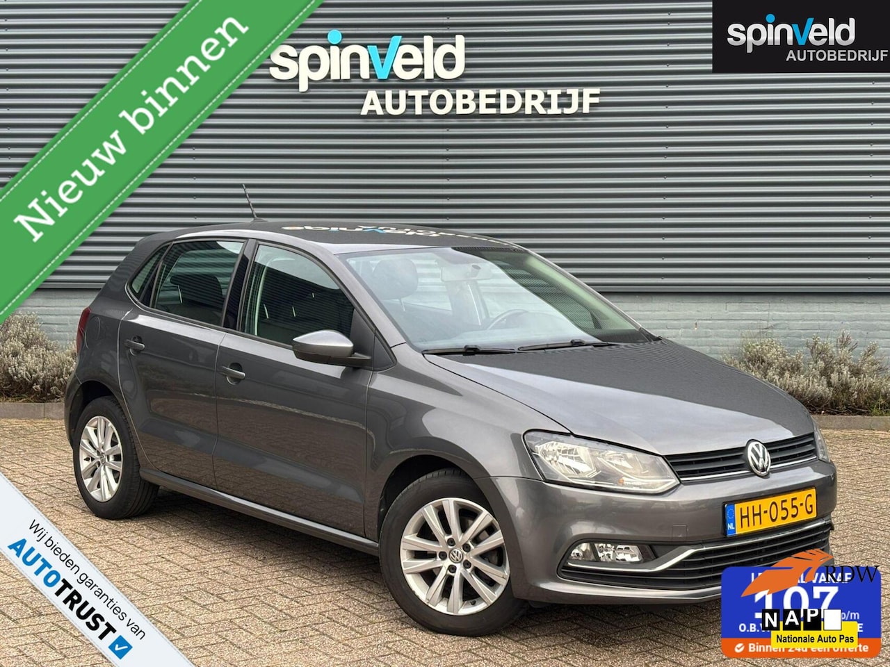 Volkswagen Polo - 1.4 TDI Comfortline BJ`15 NAP NL Navi Cruise Airco - AutoWereld.nl