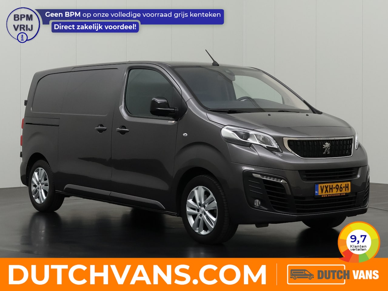 Peugeot Expert - 2.0BlueHDI 180PK Lang Automaat | Marge | Navigatie | Camera | 3-Persoons | Betimmering - AutoWereld.nl