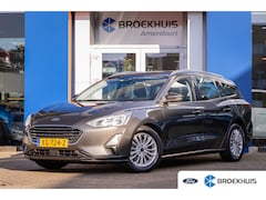 Ford Focus Wagon - 1.0 EcoBoost Titanium Business | Trekhaak | Cruise control adaptief | Stuur/stoel/voorruit