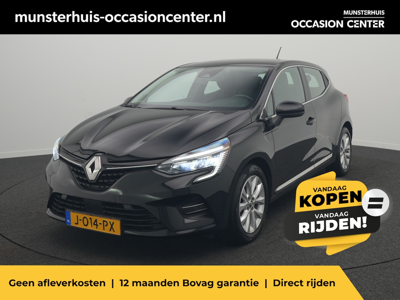 Renault Clio - TCe 100 Intens - RIJKLAARPRIJS - Apple Carplay - Android Auto - Cruise Control - Dealerond - AutoWereld.nl
