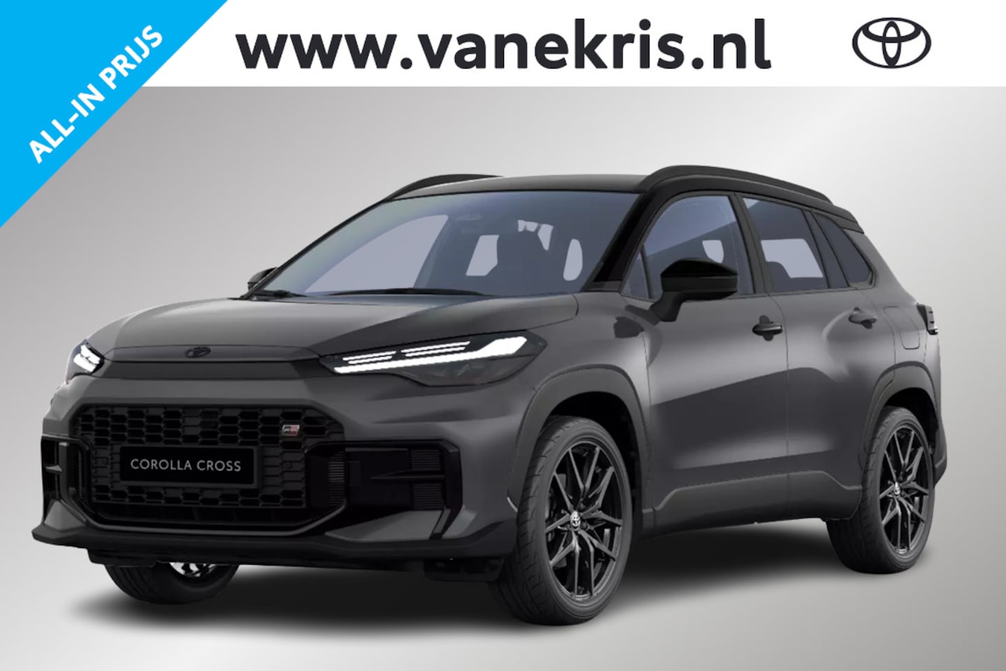 Toyota Corolla Cross - Hybrid 180 GR Sport Hybrid 180 GR Sport, Panoramadak, Nieuw model, €1500 inruilpremie! - AutoWereld.nl