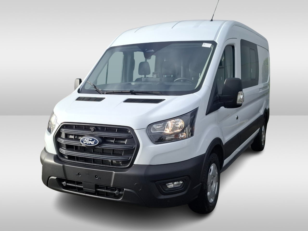 Ford Transit - 2.0 TDCI 165pk L3 H2 DC Trend Airco Camera (6 Pers.) - AutoWereld.nl