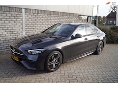 Mercedes-Benz C-klasse - 180 AMG Line Autom Leder/Alcantara Sportst Stoelverw Navi Camera Clima Adaptieve Cruise LE