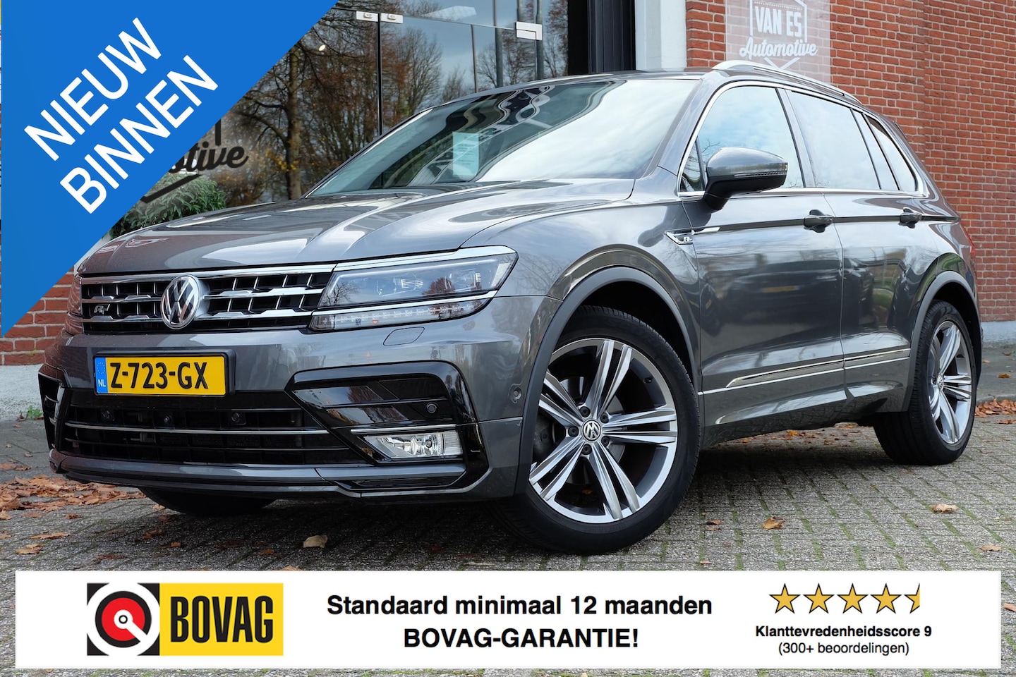 Volkswagen Tiguan - 1.5 TSI ACT Highline Business R / Pano / 360° / Leder / Virtual / 19" - AutoWereld.nl