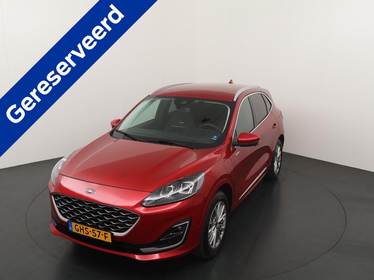 Ford Kuga - 2.5 PHEV 225 pk Vignale | Trekhaak | Leder | Winter Pack | Adapt. Cruise | Camera | Elek. - AutoWereld.nl