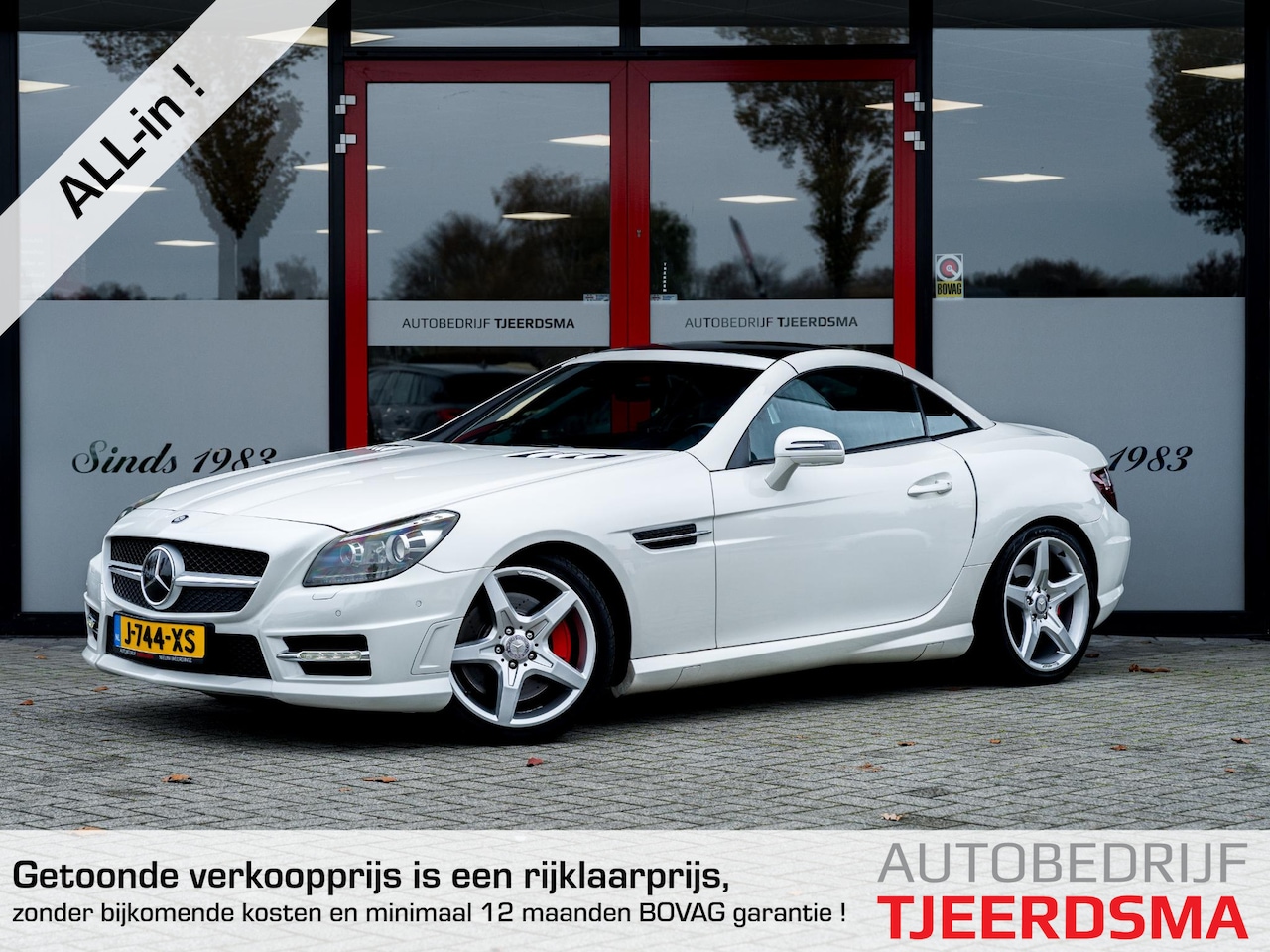 Mercedes-Benz SLK-klasse - 350 Edition 1 AMG | Magic Sky Control | Stoelverwarming | Nek Verwarming | Harman & Kardon - AutoWereld.nl
