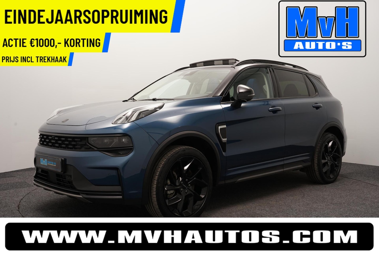 Lynk & Co 01 - 1.5 Hybride|FULL BLACK XXL|TREKHAAK|360°CAM|NAP - AutoWereld.nl