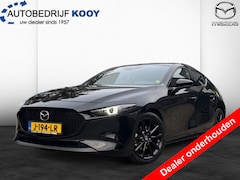 Mazda 3 - 3 2.0 SkyActiv-X 186 Luxury Automaat / 360-camera / Rood leer