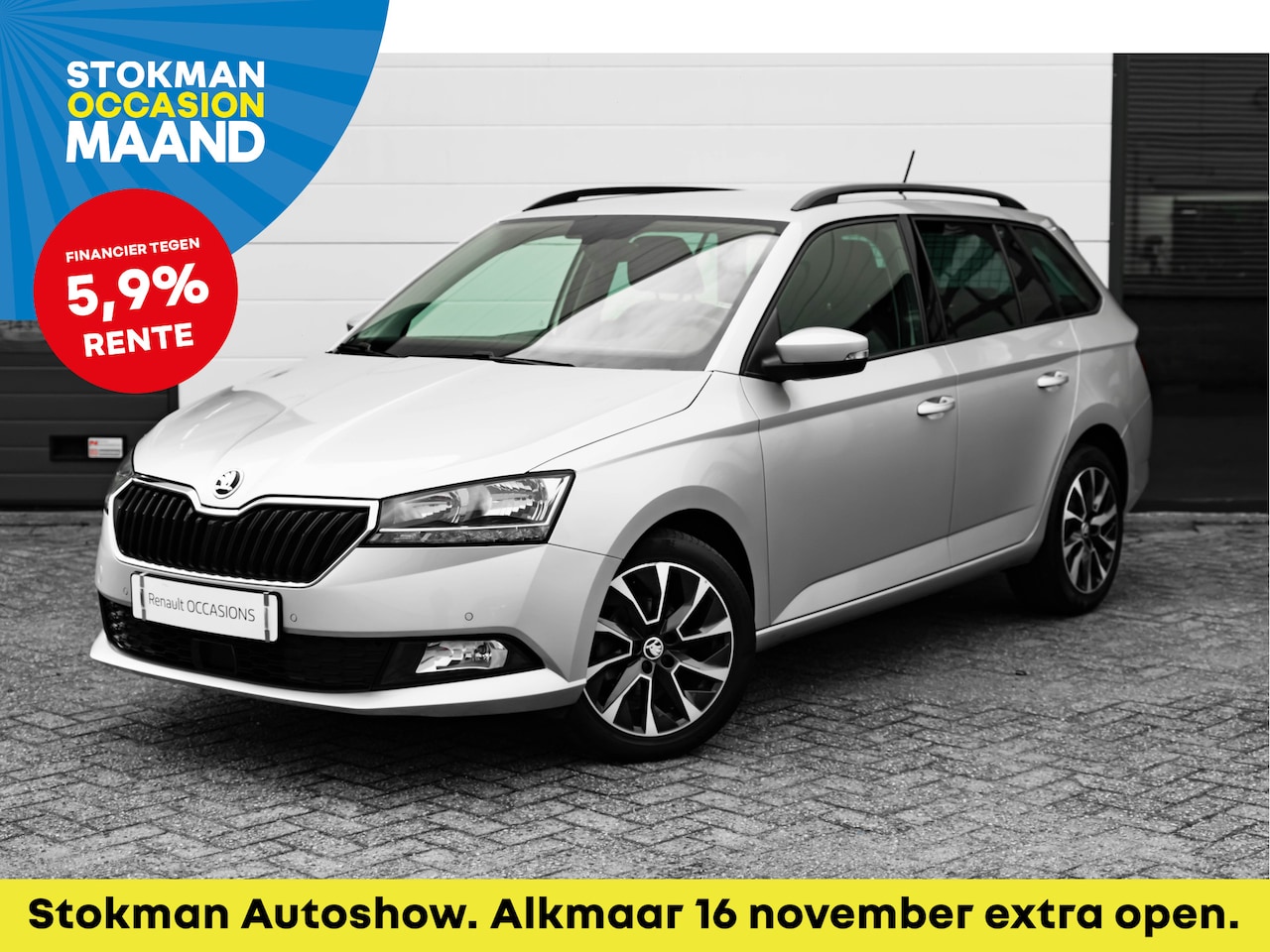 Skoda Fabia Combi - 1.0 TSI 96 PK Business Edition | airco | LM Velgen | parkeersensoren achter | | incl. Bova - AutoWereld.nl