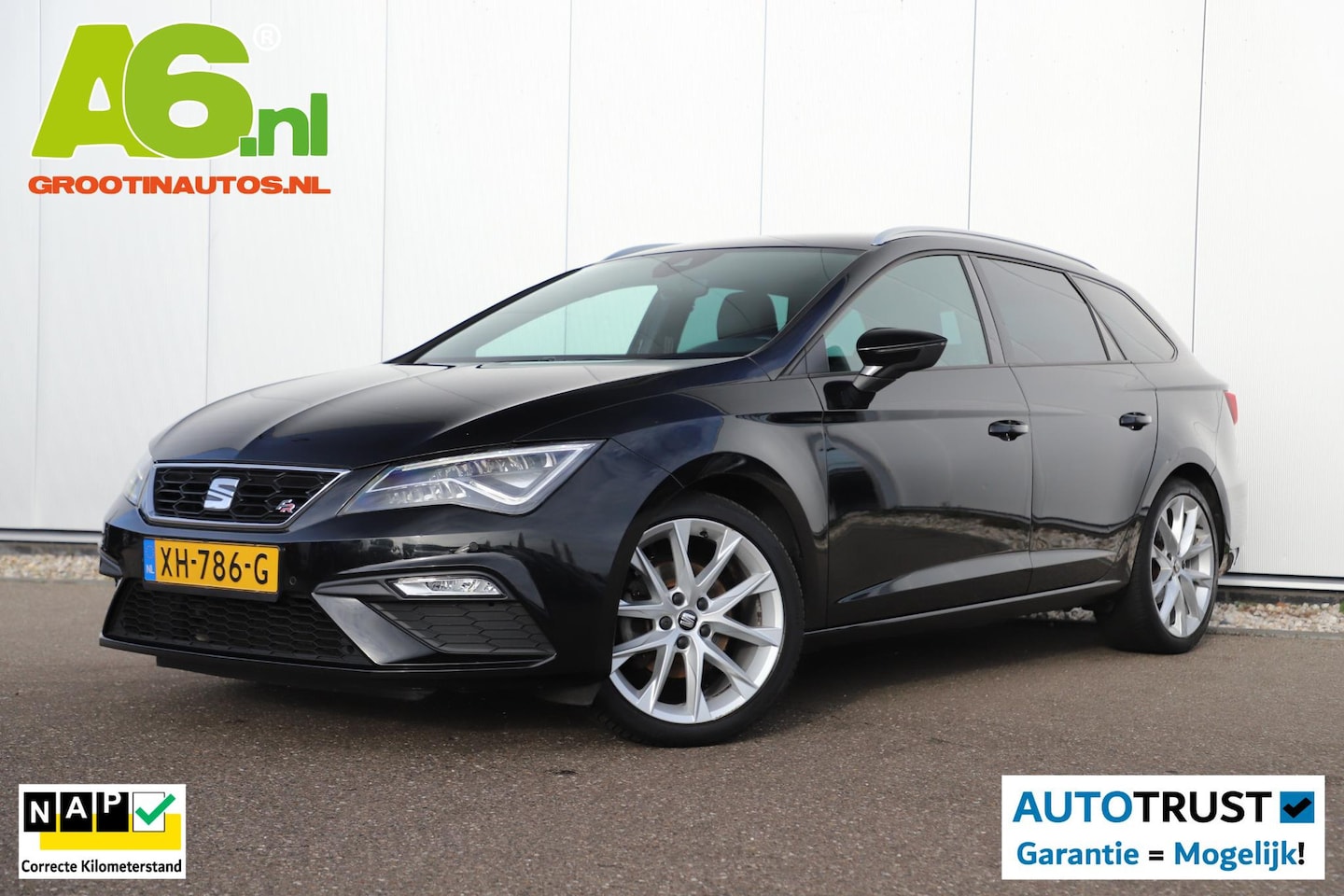 SEAT Leon ST - 1.5 TSI FR Business Intense 131PK Trekhaak 18 inch Full LED Navigatie Carplay Android Clim - AutoWereld.nl