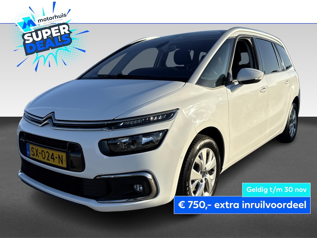 Citroën Grand C4 Picasso - 1.2 PureTech 130pk S&S EAT6 Automaat Business 7pl - AutoWereld.nl