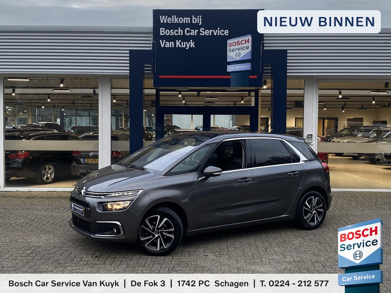 Citroën C4 Picasso - 1.6 BlueHDI Shine / Automaat / NL-Auto / 1e-Eigenaar / Dealer-Onderhouden / Massage-Stoele - AutoWereld.nl