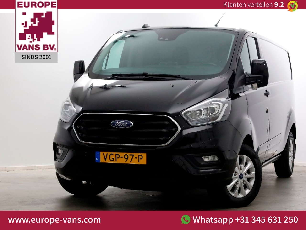 Ford Transit Custom - 2.0 TDCI 130pk L2H1 Automaat Limited Airco/Navi/Camera 08-2020 - AutoWereld.nl