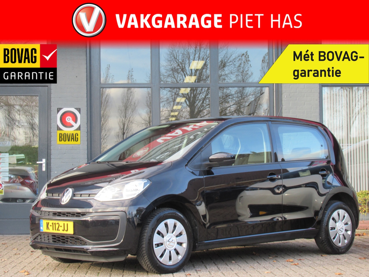 Volkswagen Up! - 1.0 BMT move up! | Airco | Bluetooth | LED Dagrijverlichting | Incl. BOVAG Garantie | 5-De - AutoWereld.nl
