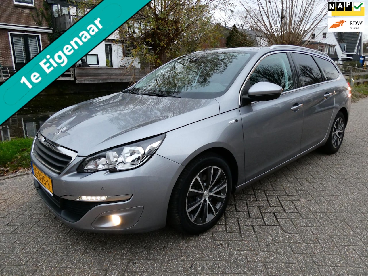 Peugeot 308 SW - 1.2i Style 110pk 123.000km 1e eig. Clima Navi Trekhaak - AutoWereld.nl