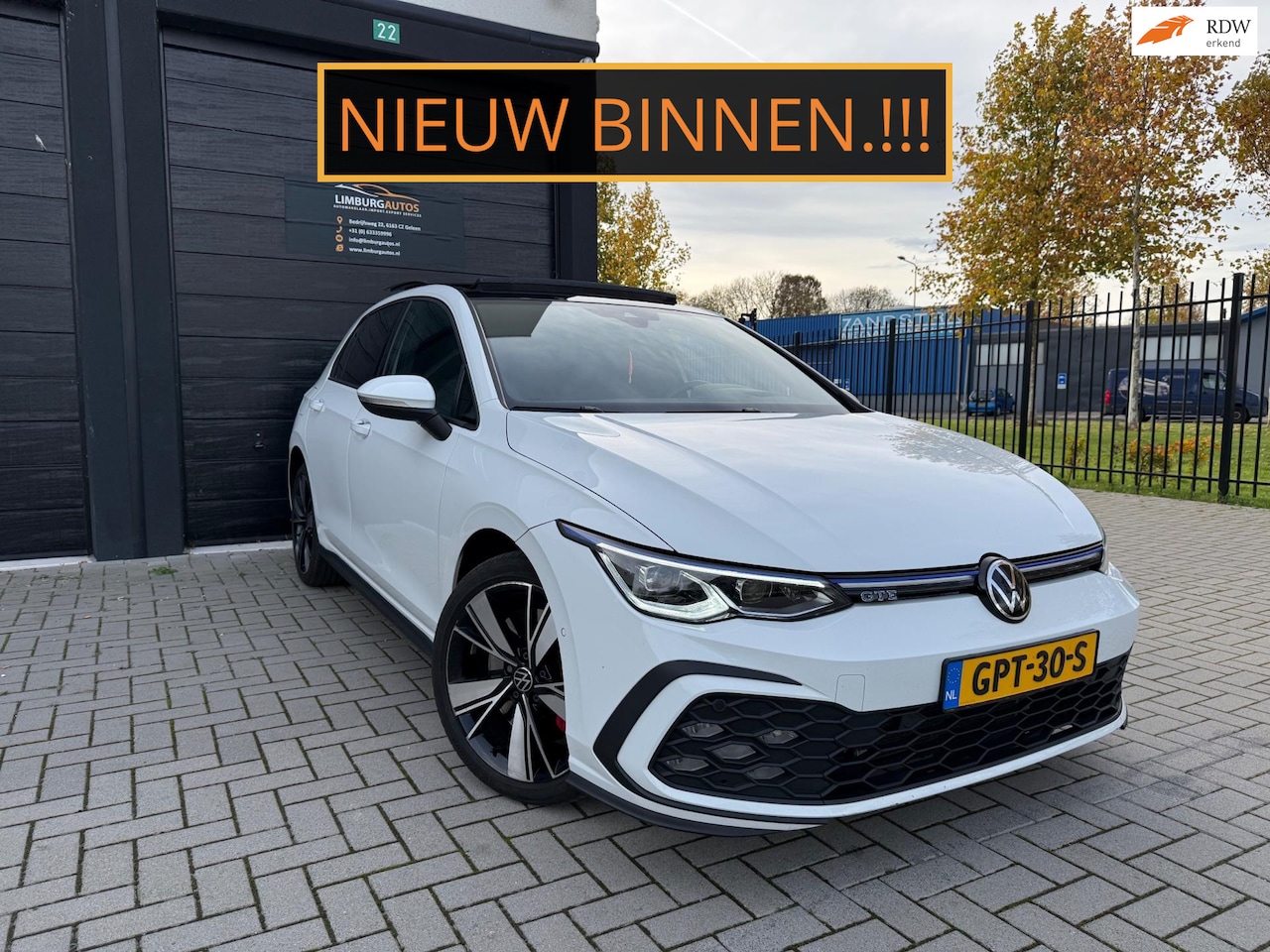 Volkswagen Golf - 1.4 eHybrid GTE Pano Adaptive Virtual Voll Opties - AutoWereld.nl