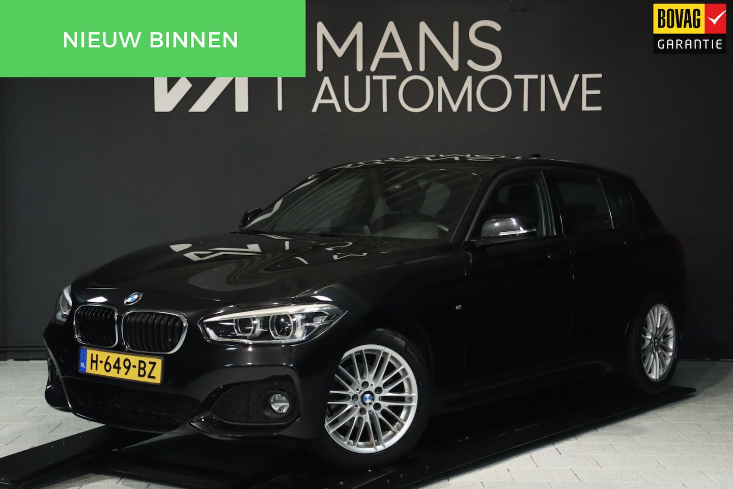 BMW 1-serie - 116i Edition M Sport Shadow / LEDER / NAVI / PDC / KEURIGE AUTO - AutoWereld.nl