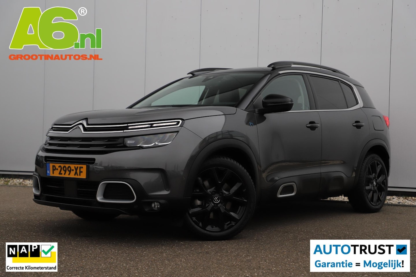 Citroën C5 Aircross - 1.6 Plug-in Hybrid 225 Business Plus Automaat 19 inch LMV Half Leder Navigatie Achteruitri - AutoWereld.nl