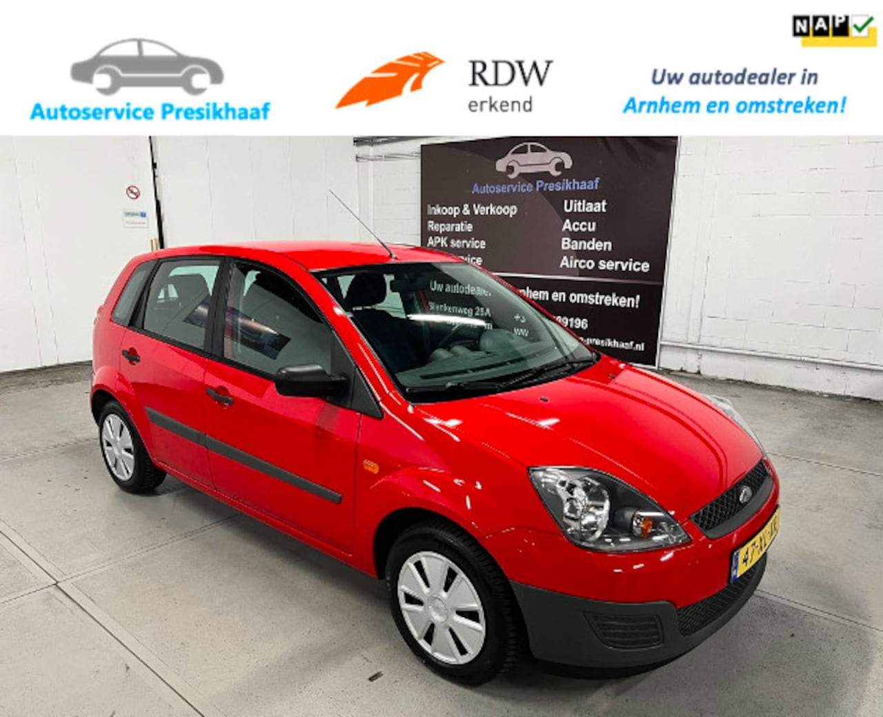 Ford Fiesta - 1.3-8V Cool & Sound AIRCO / NAP / TREKHAAK - AutoWereld.nl