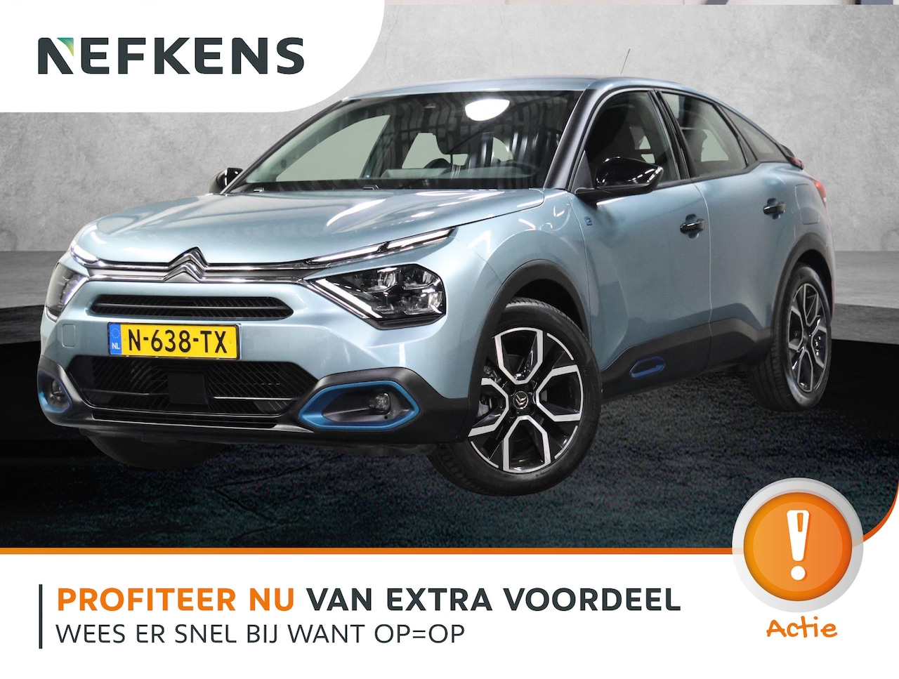 Citroën Ë-C4 - Feel 50 kWh 136PK | 1ste eigenaar | ACCURAPPORT | AppleCarPlay/AndroidAuto | Cruise Contro - AutoWereld.nl