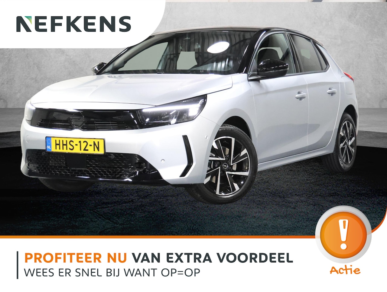 Opel Corsa - 1.2 110PK Turbo Hybrid GS | 1ste eigenaar |  AppleCarplay/AndroidAuto | stoel & stuur verw - AutoWereld.nl