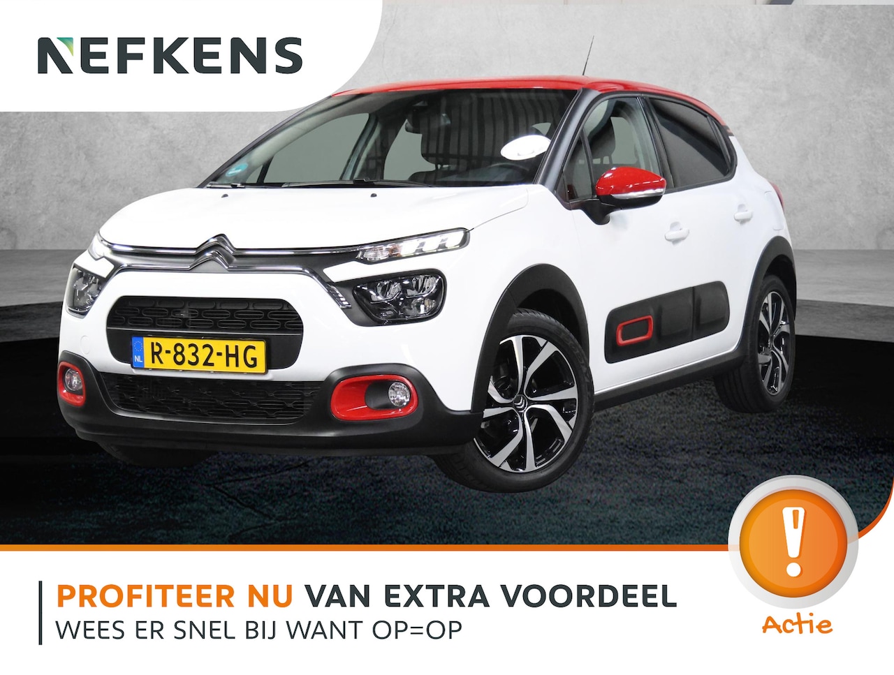 Citroën C3 - 1.2 110PK Shine | AUTOMAAT | AppleCarplay/AndroidAuto | Camera | Cruise Control | Privacy - AutoWereld.nl