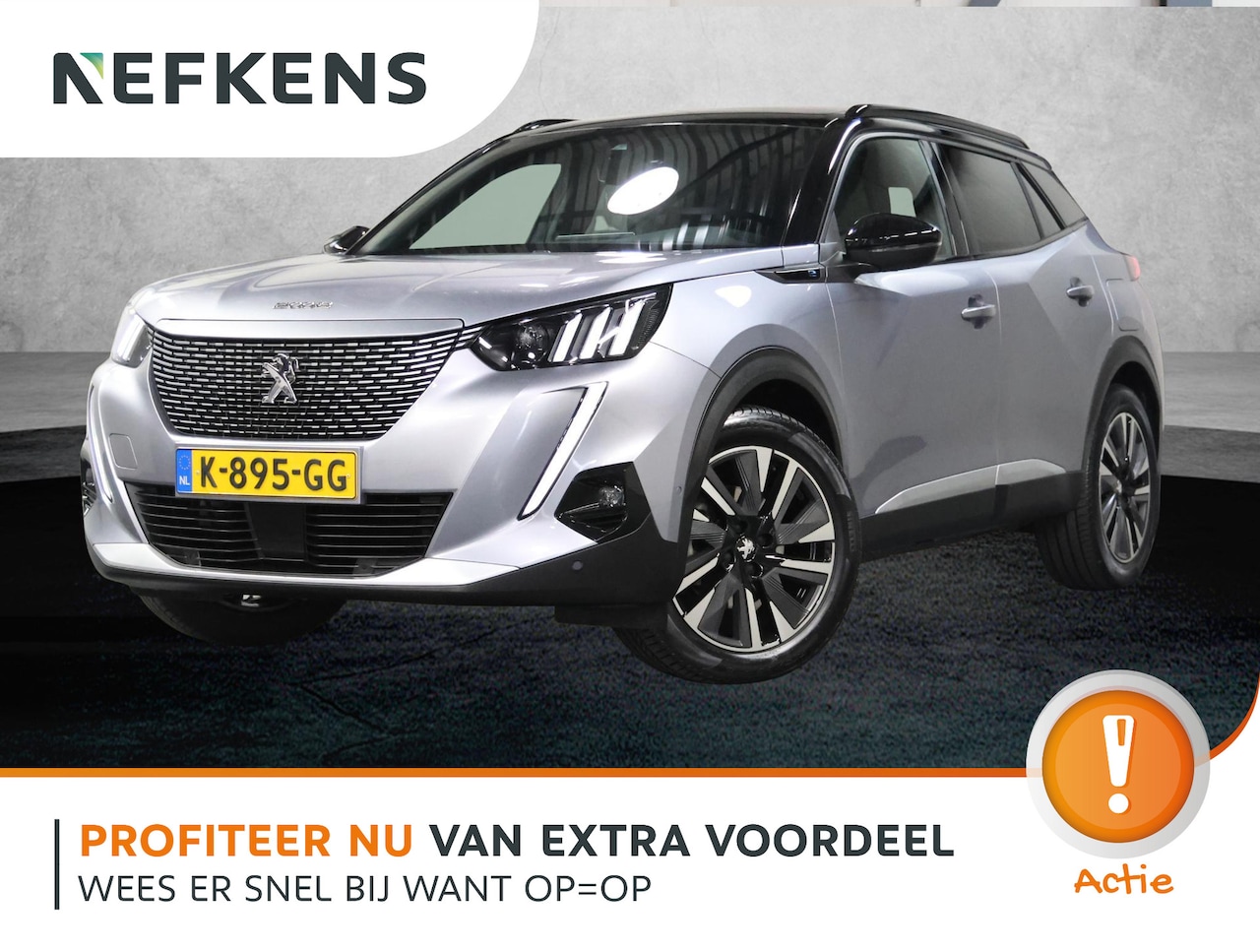 Peugeot e-2008 - GT 50kWh 136PK | 1ste eigenaar | 3 FASE | AppleCarplay/Android Auto | Accurapport 91% | Sc - AutoWereld.nl