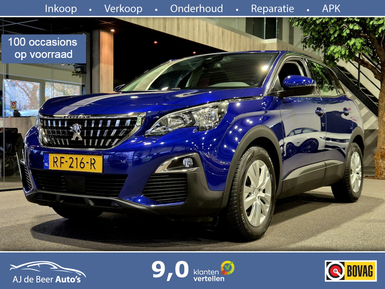 Peugeot 3008 - 1.6 BlueHDi Blue Lease Executive Navi | Clima | Cruise | LED - AutoWereld.nl