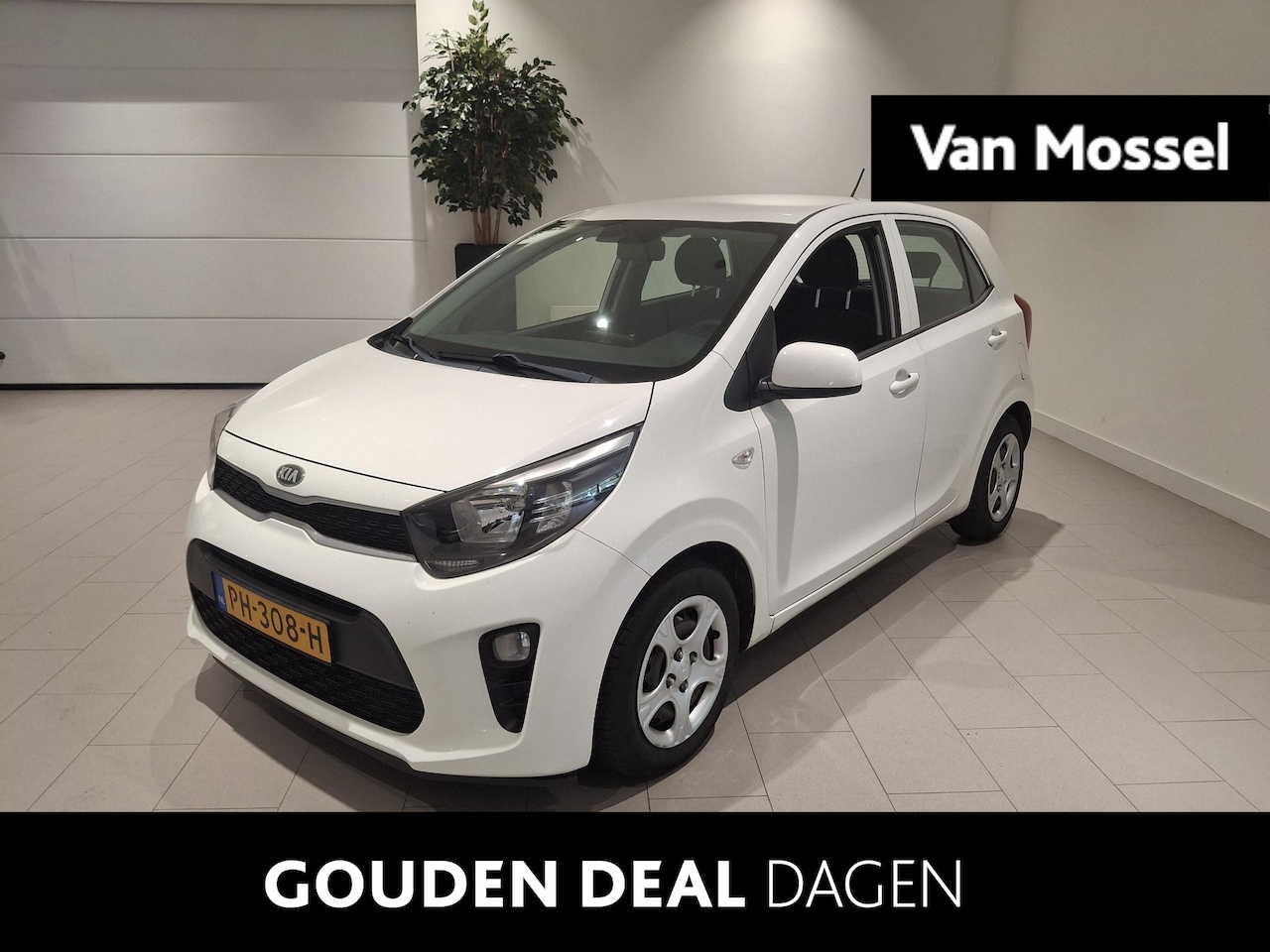 Kia Picanto - 1.0 CVVT EconomyPlusLine 67 PK | Bluetooth | Airco | Bandenspanning Sensoren | Radio | 5-D - AutoWereld.nl