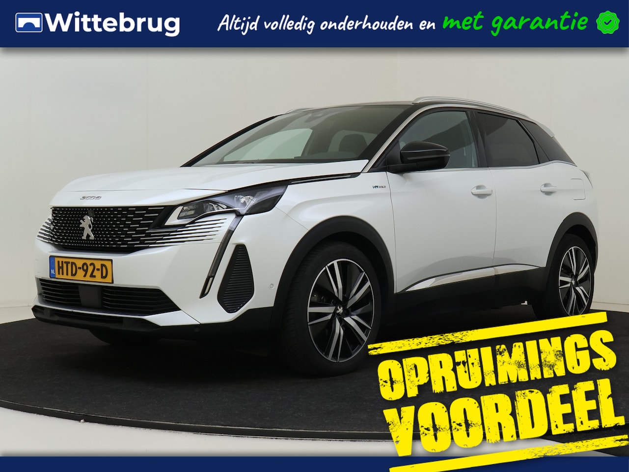Peugeot 3008 - 1.6 HYbrid 225 GT Pack Business FOCAL ! + ALCANTARA ! - AutoWereld.nl