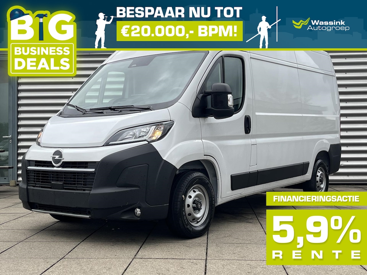 Opel Movano - GB 2.2D 140pk L2H2 35 Navigatie | Camera | Trekhaak | BPM Vrij - AutoWereld.nl