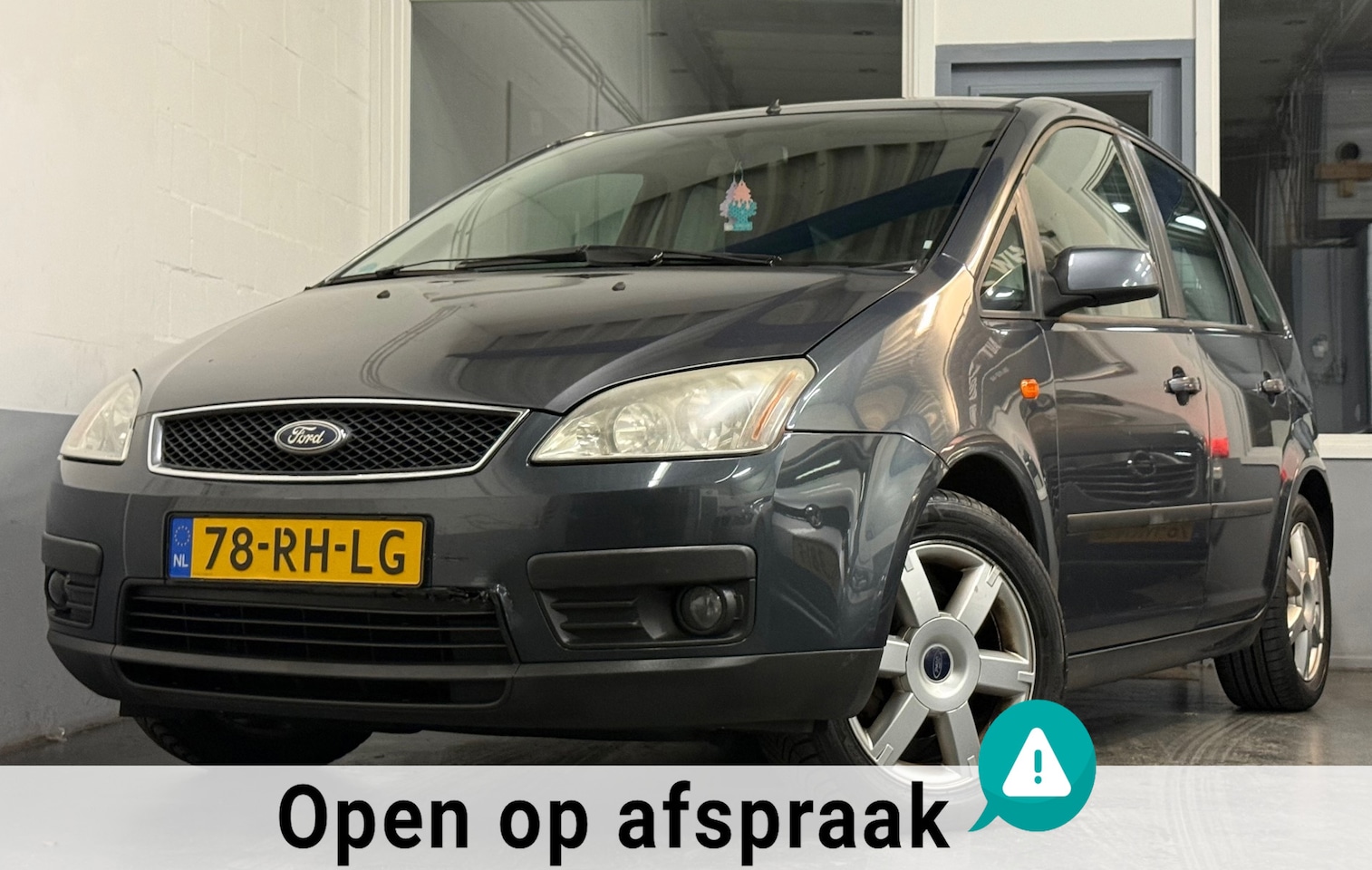 Ford Focus C-Max - 1.8-16V Futura|NAP|APK05-26|Airco|LMV|Hogeinstap|Trekhaak|Koopje! - AutoWereld.nl