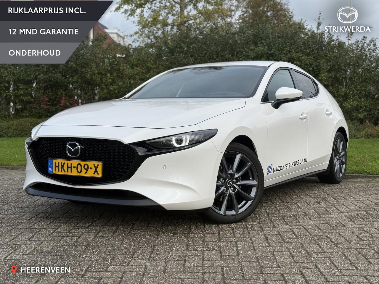 Mazda 3 - 2.5 e-SkyActiv-G M Hybrid 140 Takumi 360 Camera | ACC | Bose | Leer - AutoWereld.nl