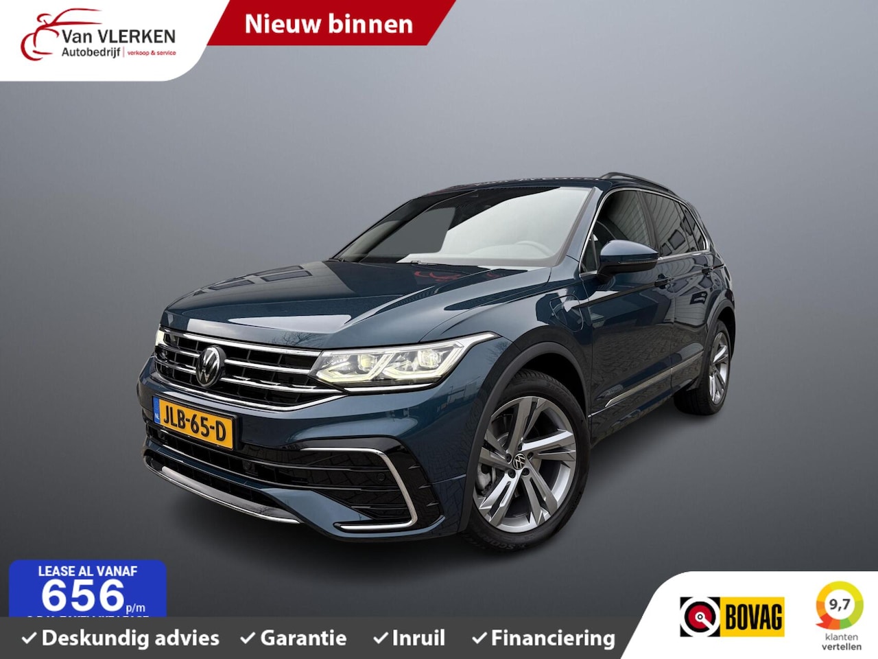 Volkswagen Tiguan - 1.4 TSI eHybrid R-Line PANORAMADAK - AutoWereld.nl