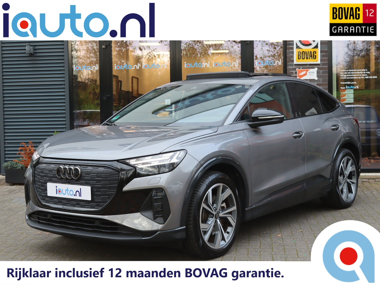 Audi Q4 Sportback e-tron - 50 quattro Advanced edition 77 kWh Optiek Zwart Pano/Matrix LED/Head-up/Sonos/Keyless/Came - AutoWereld.nl