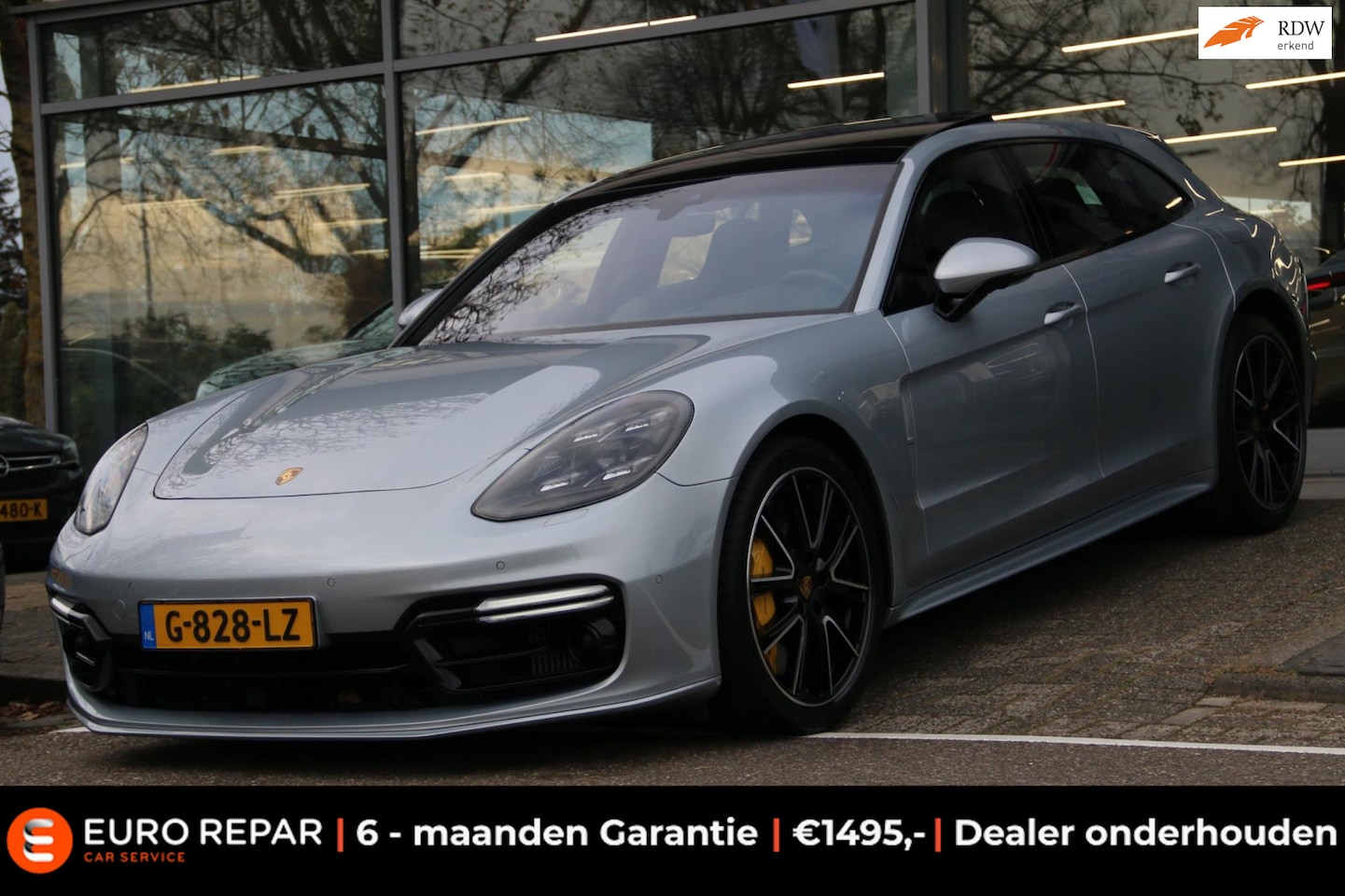 Porsche Panamera Sport Turismo - 4.0 Turbo S E-Hybrid BURMESTER SPORTUITLAAT ACHTERASBEST! - AutoWereld.nl
