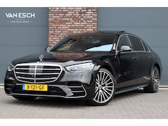 Mercedes-Benz S-klasse - 400d 4MATIC Lang AMG Line Aut9 | Airmatic | Achterasbesturing | Distronic+ | Zonweringspak
