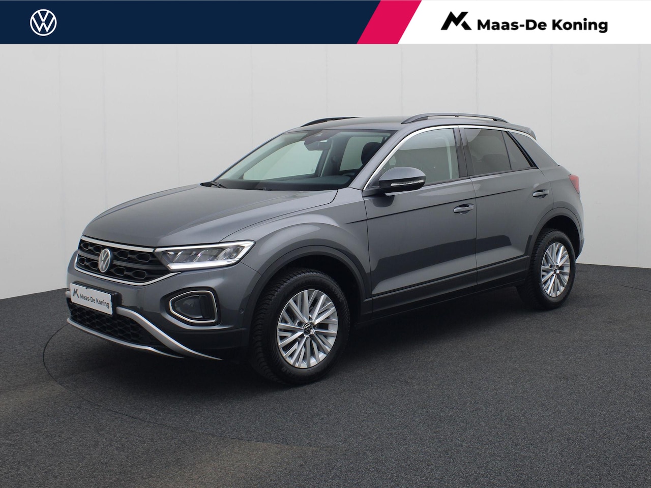 Volkswagen T-Roc - 1.0TSI/116PK Life · Apple/Android · Parkeersensoren · LED · Garantie tot januari 2027 - AutoWereld.nl