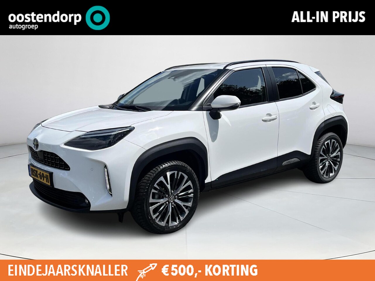 Toyota Yaris Cross - 1.5 Hybrid Executive 4X4 | Navigatie | Stoel- + stuurverwarming | Parkeersensoren | Dode h - AutoWereld.nl