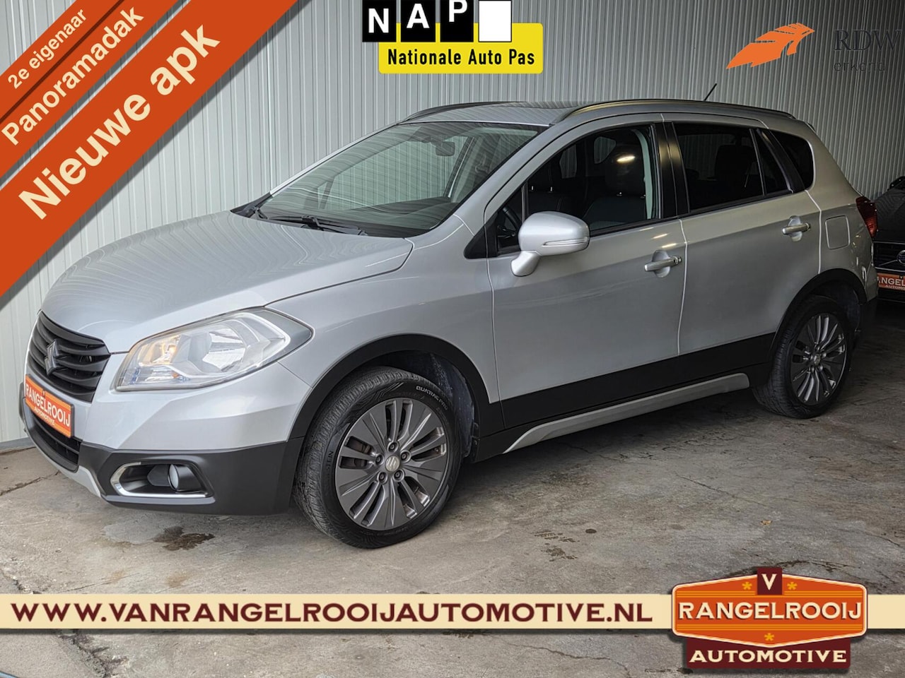 Suzuki SX4 S-Cross - 1.6 Exclusive AllGrip 1.6 Exclusive AllGrip, pano, clima, cruise, 17" lmv - AutoWereld.nl
