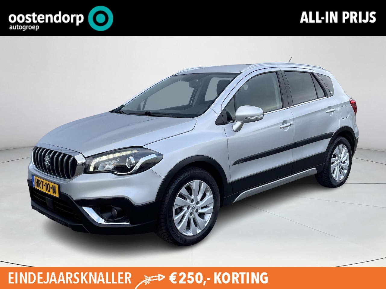 Suzuki S-Cross - 1.0 Boosterjet Exclusive | Navigatie | Lederen interieur| LED koplampen | All season bande - AutoWereld.nl