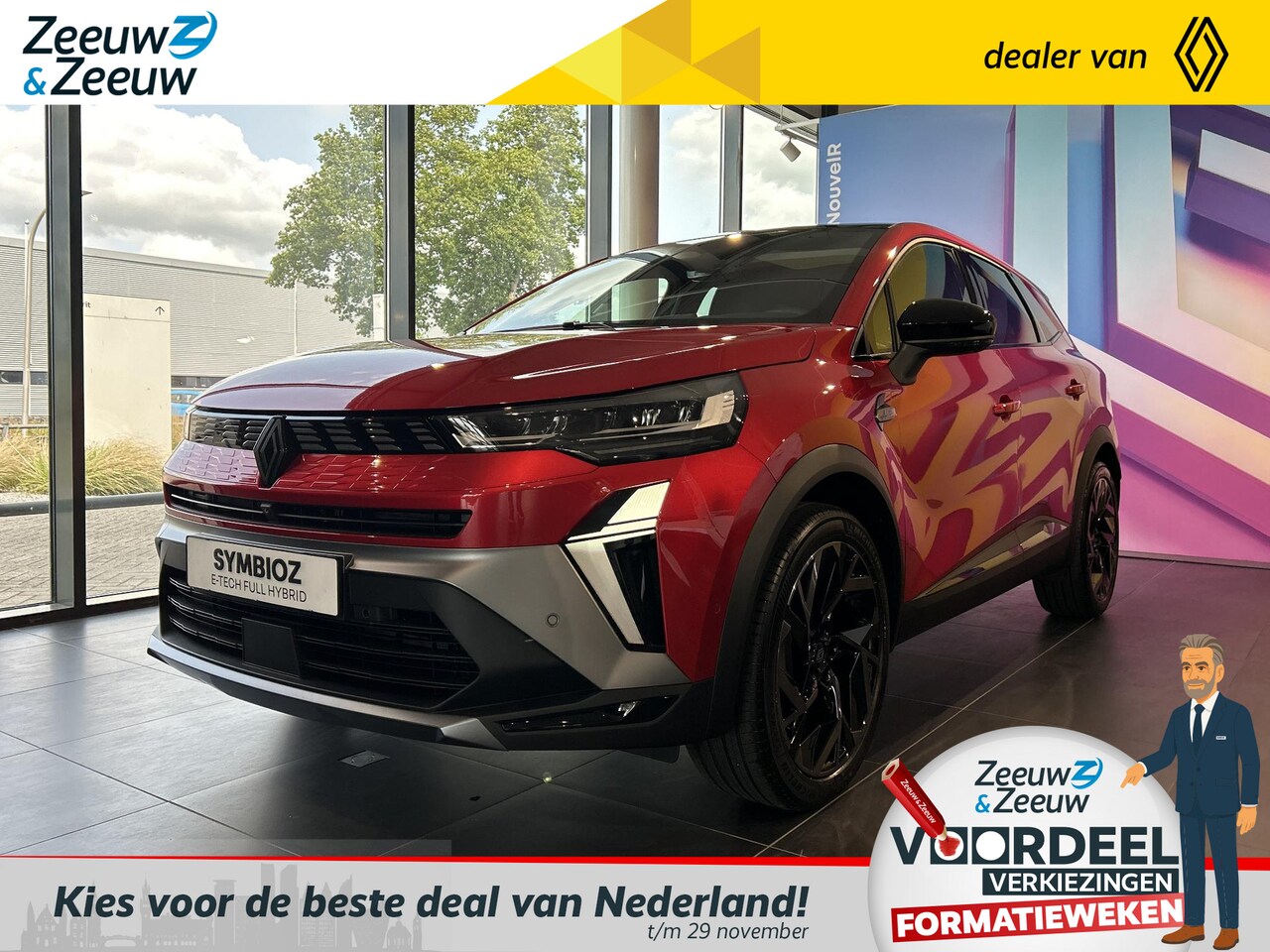 Renault Symbioz - E-Tech full hybrid 145 esprit Alpine | Nu leverbaar met €3.000,- extra Zeeuw & Zeeuw voorr - AutoWereld.nl