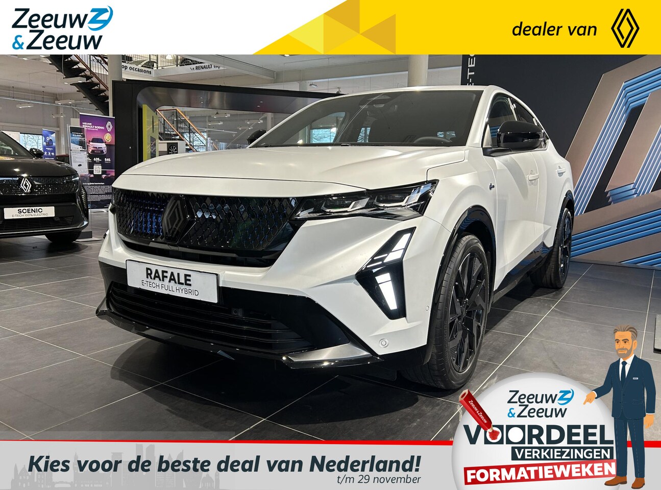 Renault Rafale - E-Tech Hybrid 200 esprit Alpine | Nu leverbaar met €2000,- EXTRA Zeeuw & Zeeuw voorraadkor - AutoWereld.nl