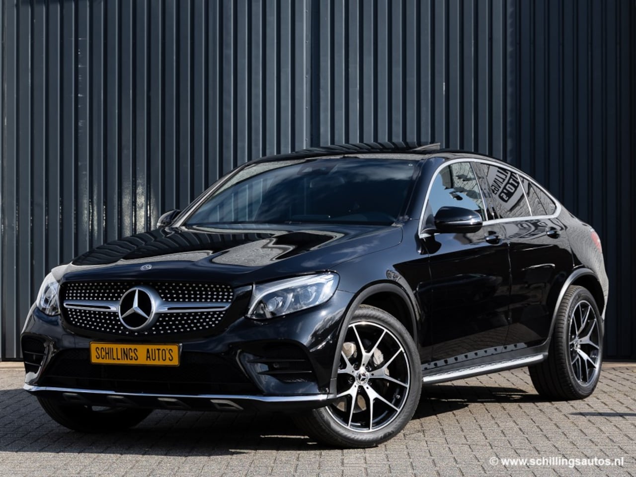 Mercedes-Benz GLC-klasse Coupé - Mercedes- Benz GLC -Klasse Coupe-250 4MATIC AMG Line Burmester Audio Navi AMG Line 53.000k - AutoWereld.nl